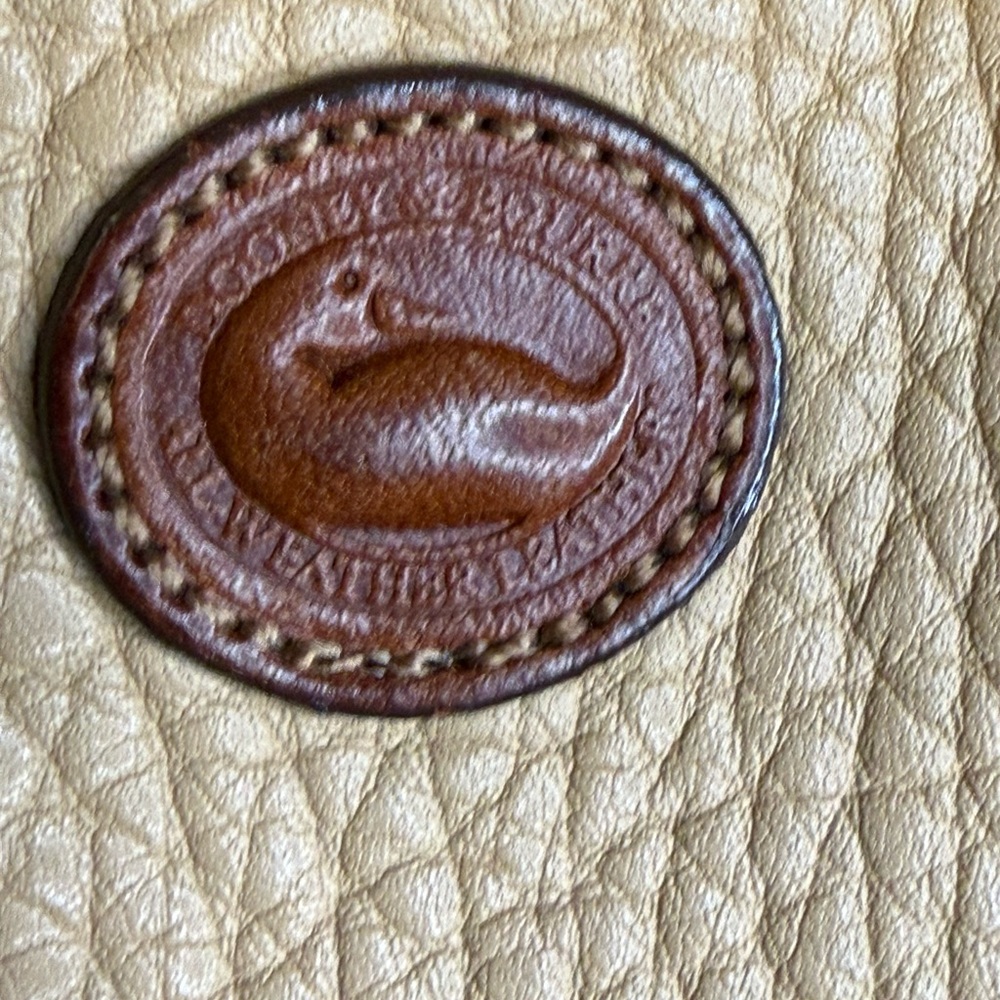 Dooney & Bourke Vintage Kiss Lock Coin Purse Leather - Picture 8 of 11